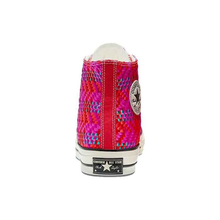 Converse Chuck 70 Hi 'Culture Weave - Red Pink' Men's 167990C