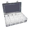 Multipurpose Beads Storage Container With Removable Labels Bottles for Crafting Jewelry Making and Home Organization