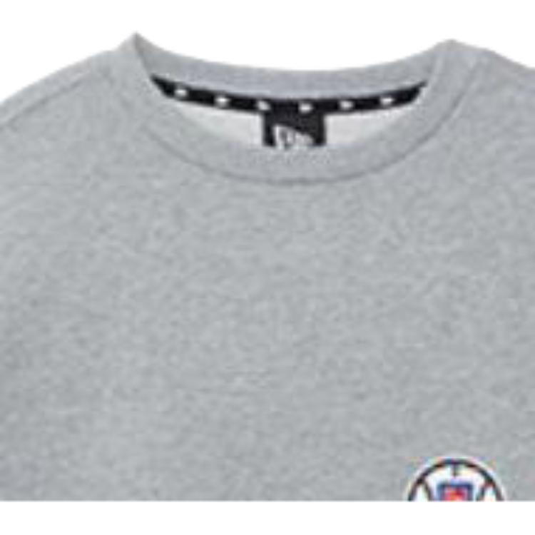 New Era SS22 Letter Print Long Sleeve Sweatshirt Unisex sweatshirt Gray 13134287