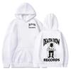 Death Row Records Hoodies Spring Autumn Fleece Hoodie Pullover Fashion Men Women Loose Hooded Sweatshirts Top