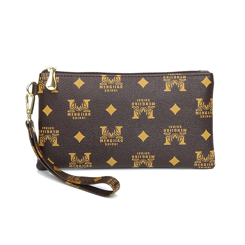 Elegant Women's Clutch Wallet: Long, Large-Capacity Coin Purse & Phone Bag