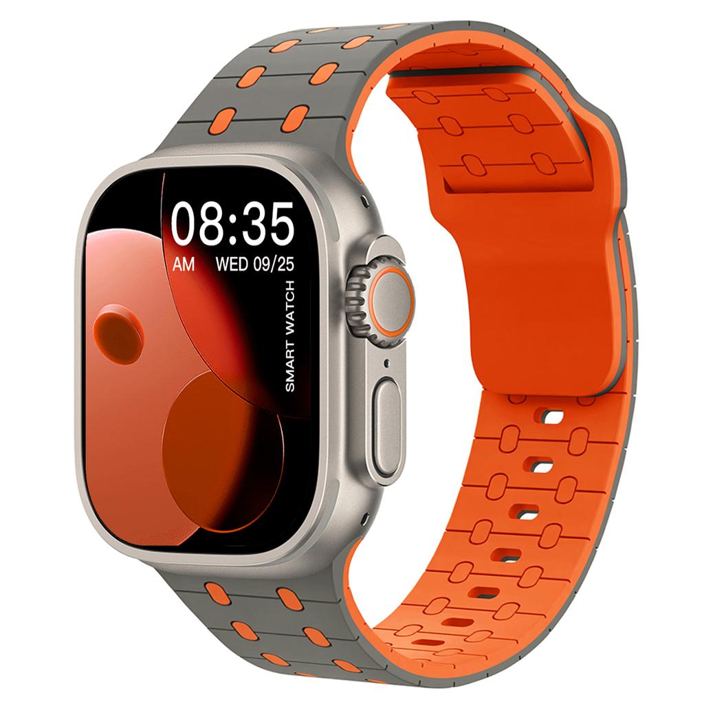 Silicone band For Apple watch Strap 45mm 41mm 44mm 49mm 40mm 38 42mm 46mm bracelet correa iwatch Series 10 9 8 7 6 5 3 SE Ultra