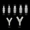 Fishtank Air Pump-Valve Pipe Connector Fish Tanks Water Pipe Connector Joint Straight/Y-Shape Connector Tube Accessories