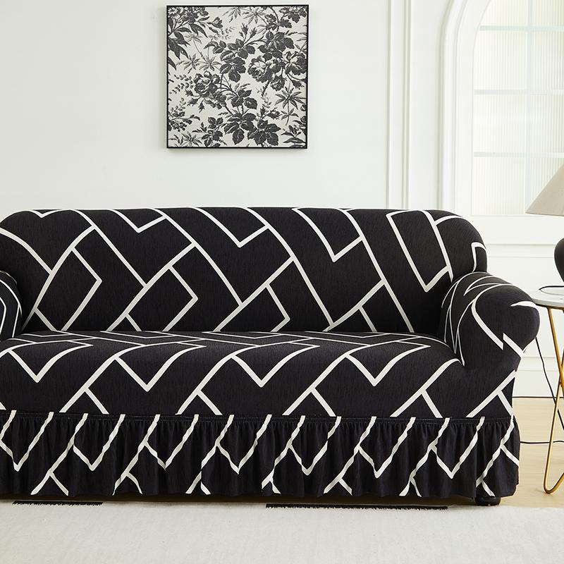 stretch floral Couch Cover Sofa Covers Washable Furniture Protector for Dogs Corner sofa skirt 1/2/3/4 seater sofa slipcovers