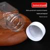30ml Wide Mouth Food Grade Plastic Bottle – Small Square Sample or Medicine Dispenser.