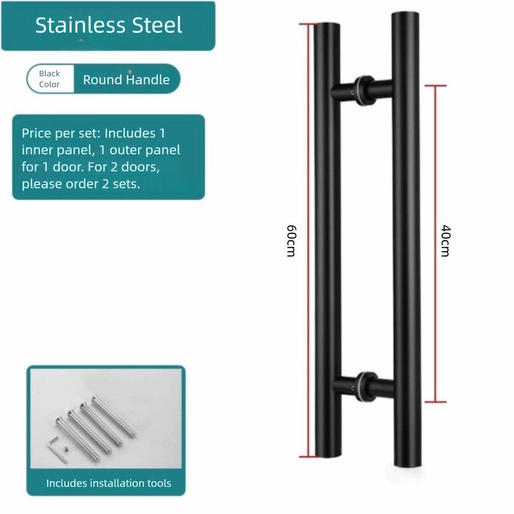 Thick Door Handles Stainless Steel Doors Pull Handle New Shower Door Handle Hardware Fittings