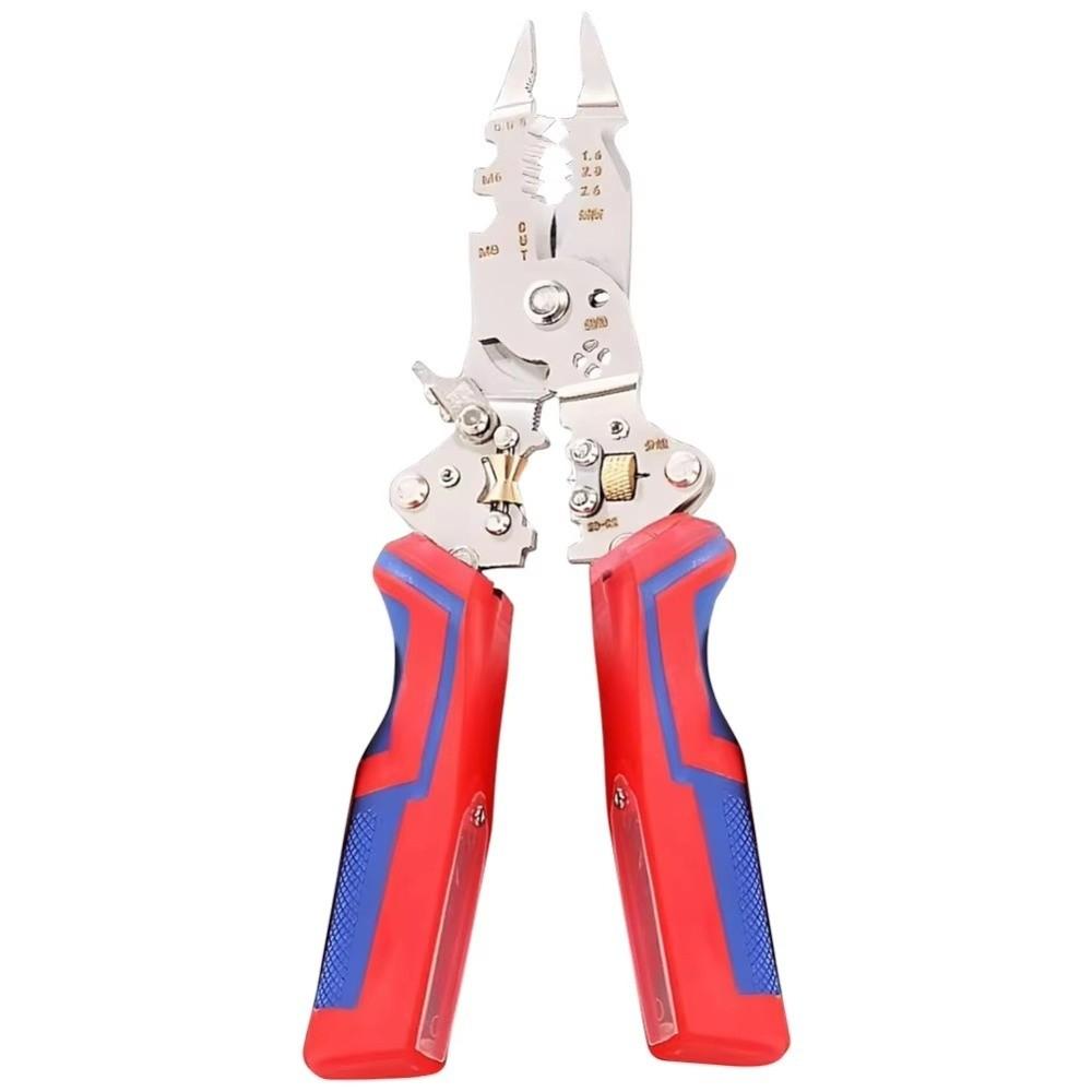 Stripping Crimping Wire Stripper Pliers Foldable Design Wire Crimper Pliers For Electrician