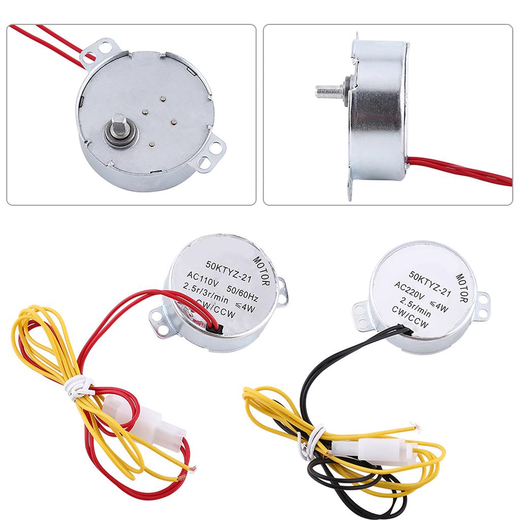 2 Tip 110/220V AC Tavuk Yumurta Çevirme Rotator Kuluçka Motoru Bağlantılı