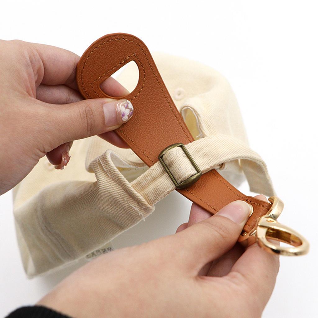 PU-Leder Hutclip für Tasche Reisehut-Halter Rucksack Gepäck Handtasche Reisehandtasche Hutclip Hut-Organizer Hut-Halter