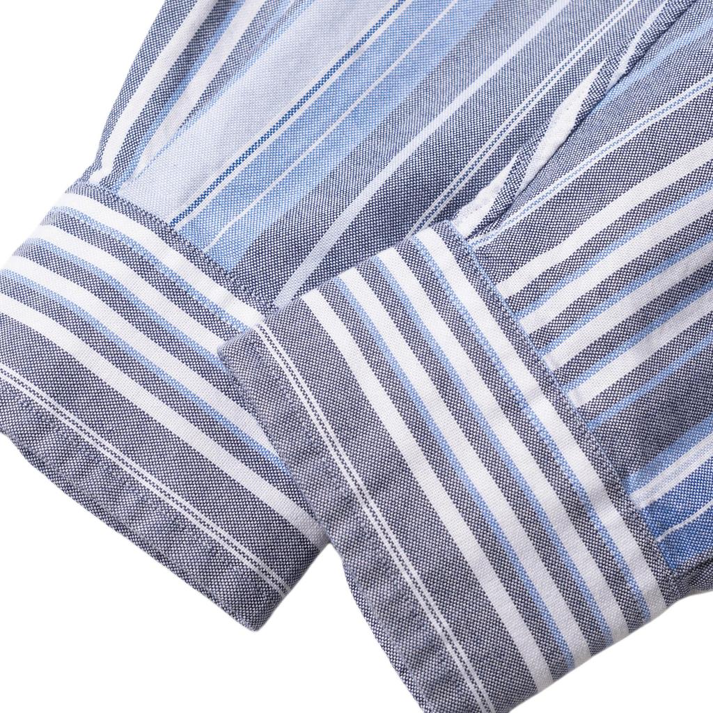 Polo Ralph Lauren Solid Color Striped Button Long Sleeve Shirt Men shirts Multiple-Colors 710937997-002
