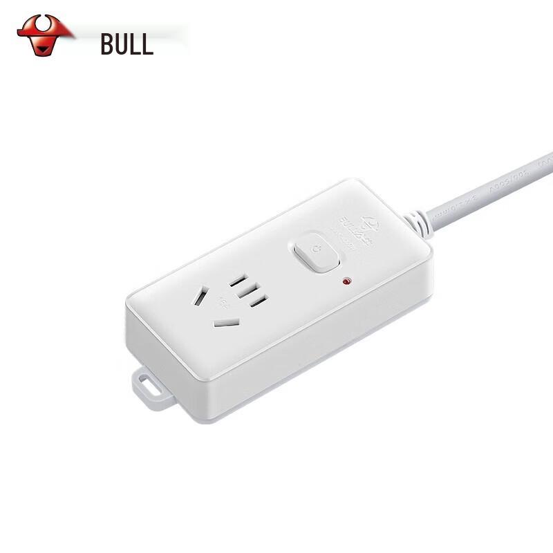 BULL GN-104D 16A 1-Socket Power Strip CN Plug (adapter Included)