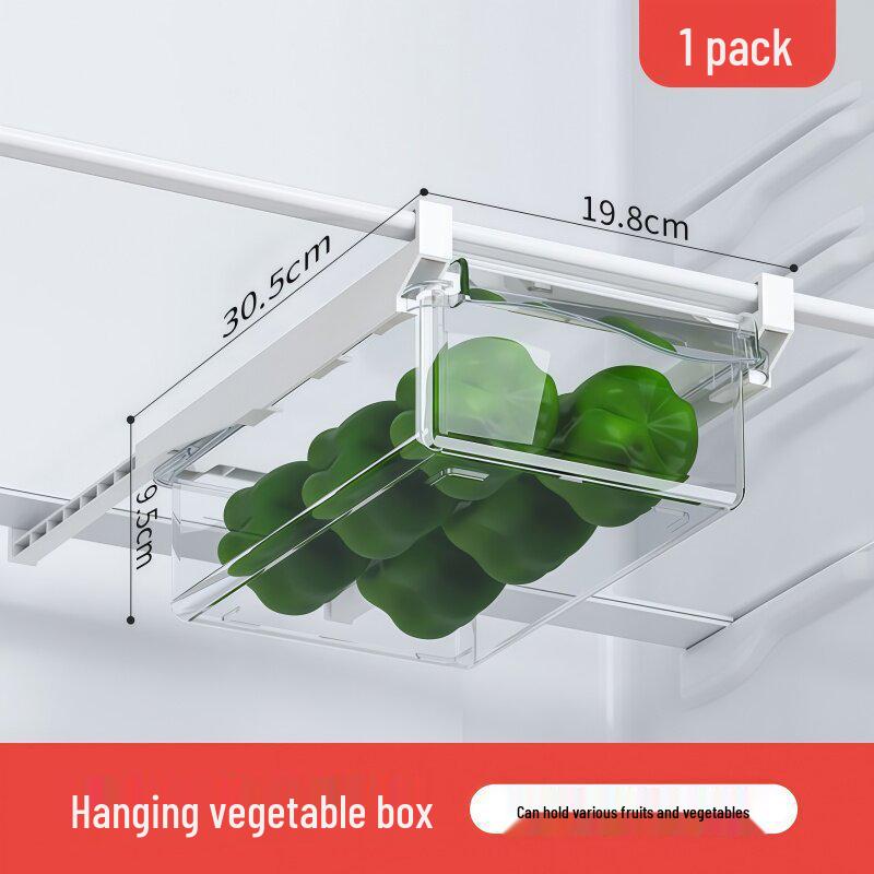 Refrigerator Hanging Basket Egg Holder & Storage Rack