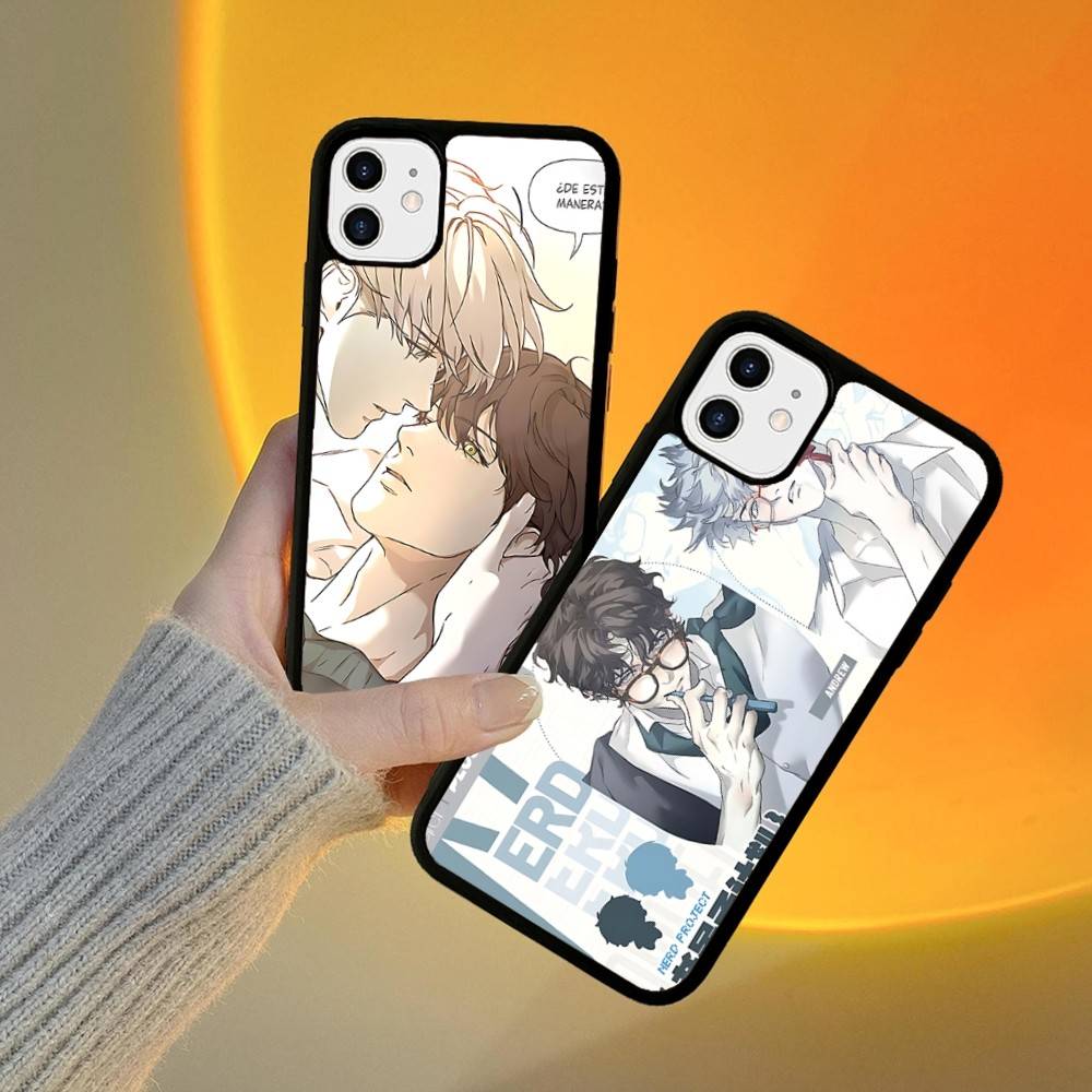 Nerd Project Bl Anime PC+TPU Phone Case For iPhone 17 16 15 14 PRO MAX 11 12 13 PLUS MINI Cover