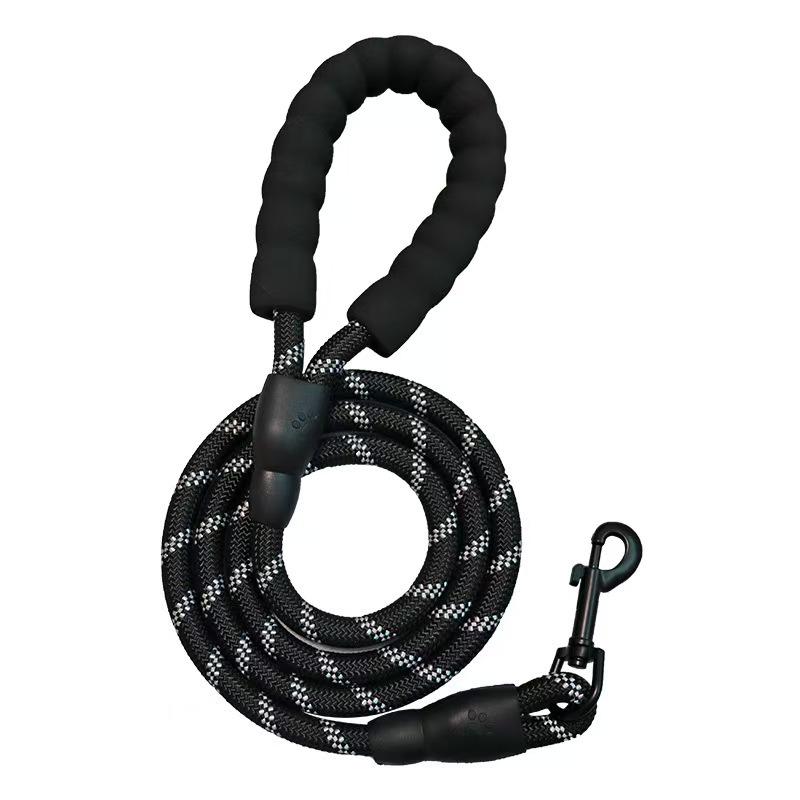 Reflective Nylon Multicolor Dog Leash for Medium and Large Dogs