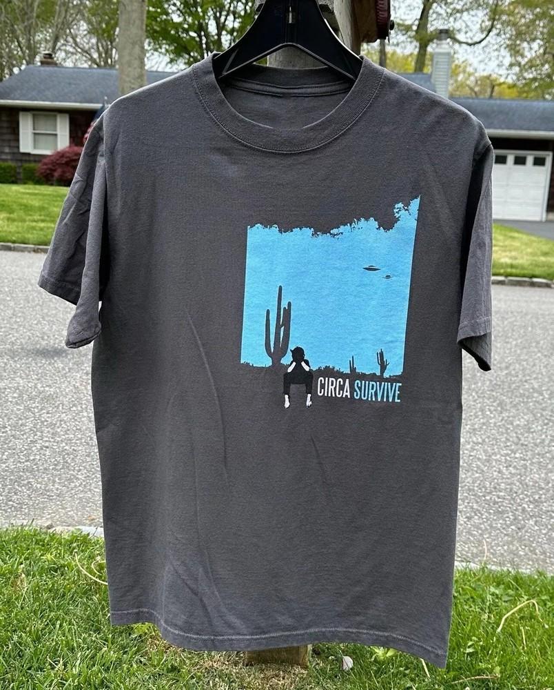 

Vintage Circa Survive Band Gift For Fans Black S to 5XL Shirt BB740 Unisex T-Shirt XXXXL