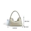 2025 New Niche Design Retro Premium Handbag Fashion Single Room Crossbody Versatile Pillow Bag Hand-woven