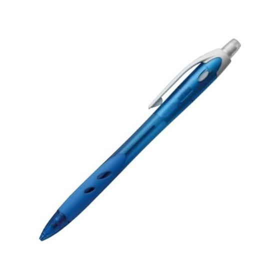 Pilot Rexgrip Mechanical Pencil, 0.5mm, Soft Blue, 10-Pack, HRG100R10SL, Seamless Grip, Slide Sleeve, Knock Type, Recycled Resin, Rubber