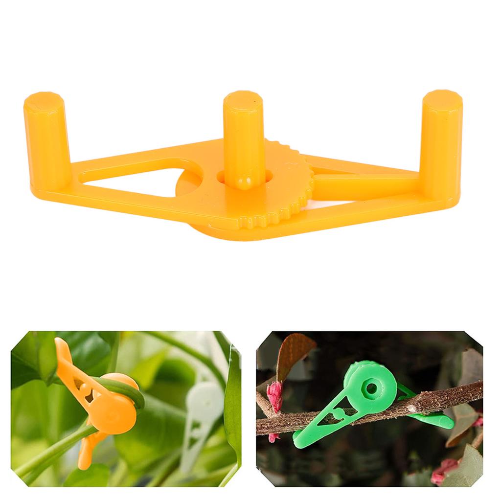 50pcs Low Stress Training Clips 360 Degree Reusable Plastic Plant Stem Bender Clips for Gardening