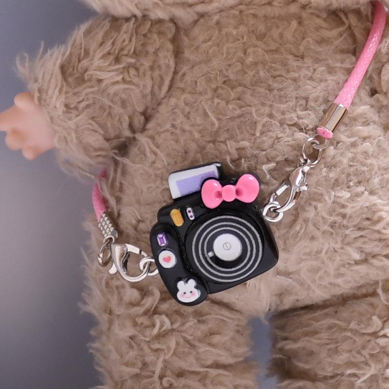 

17см Подвеска-шляпа Лабубу: Аксессуар для одежды/Брелок для ключей/Шарм для наплечной сумки/Стакан для воды Black Camera