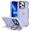 For iPhone 13 Pro Max Case Compatible with MagSafe Lens Frame Kickstand TPU+PC Shockproof Phone Cover