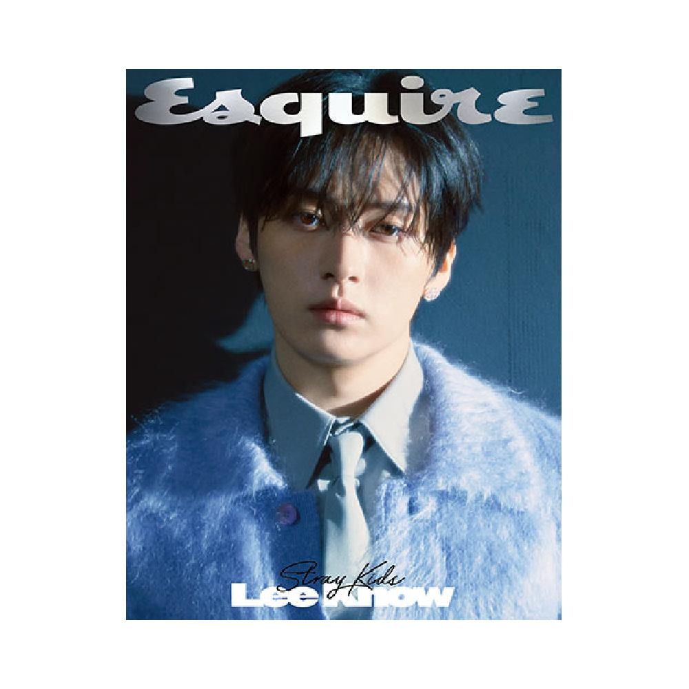 Magazine ESQUIRE Août 2025 Couverture Lee Know de Stray Kids