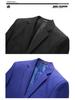 2023 Summer Men's Solid Color Single-Breasted Casual Suit Jacket