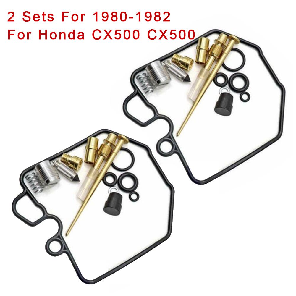 Carburetor Carb Repair Rebuild Kit Honda 1980-1982 CX500 CX 500 Jets Gaskets Carburetor Carb Repair Rebuild Kit Honda 1980-1982 CX500 CX 500 Jets Gaskets