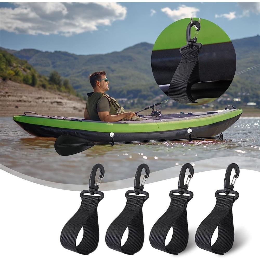 Boat Paddle Clip Kayak Paddle Keeper SUP Paddleboard Inflatable Holder Kayak Oar Snap Clip Kayak Canoe Boat Paddle Accessories
