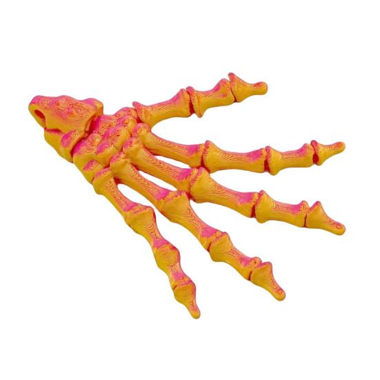 Ghost Hand Decoration Realistic 3D Printed Skeleton Hand Model Haunted House Ornament DIY Project Accent