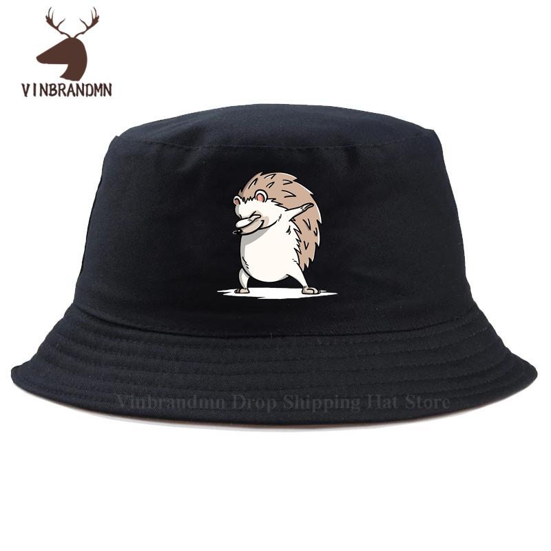 Funny Dabbing Hedgehog Baseball Hat Teenage Boys Comic Lovely Hedgepig Dab Unisex Hat Youth Cute Wild Animal Printed Fishing Hat