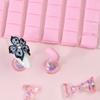 Acrylic Nail Stand Magnetic Nail Holder for Painting Nails Gel Press On Nail Practice with 30PCS Reusable Adhesive Putty for DIY