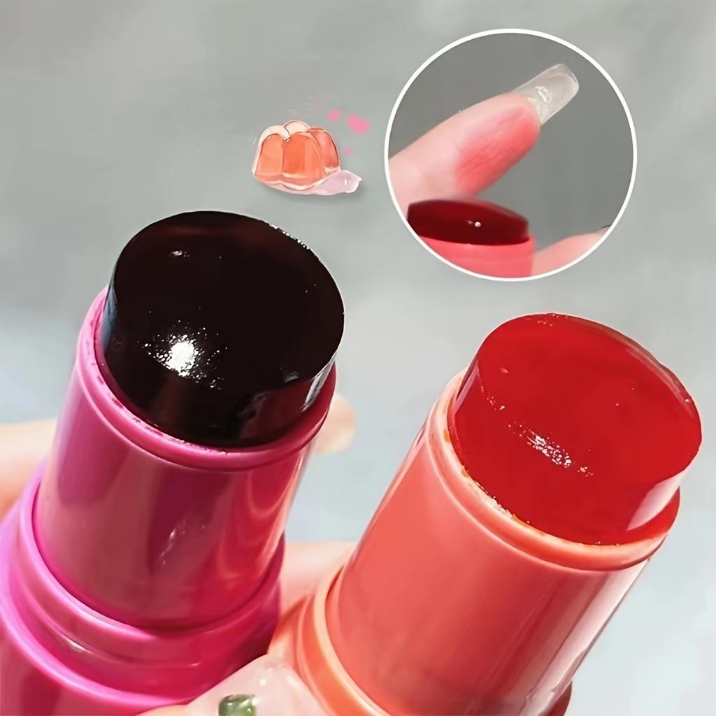 Herorange Milk Jelly Watercolor Blush Stick, Lip & Cheek Multi-Use Lazy Contour, Brightening & Long-Lasting Blush.
