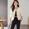 Thin Suit Women's Blazer Small Fragrant Style Spring Autumn Winter Jacket Korean Style Versatile Short