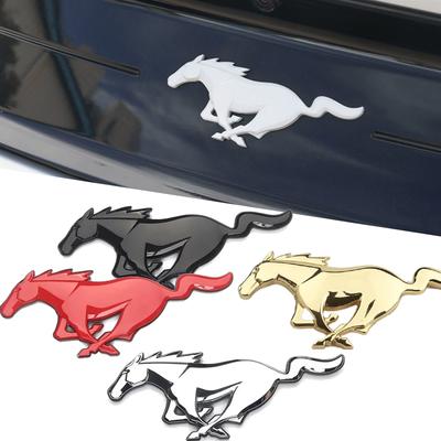 Car Sticker Car ExteriorEmblem Decals for Ford Mustang GT350 GT500 Shelby 2.3T Cobra Spoiler SVT Body Badge Rear Trunk Stickers