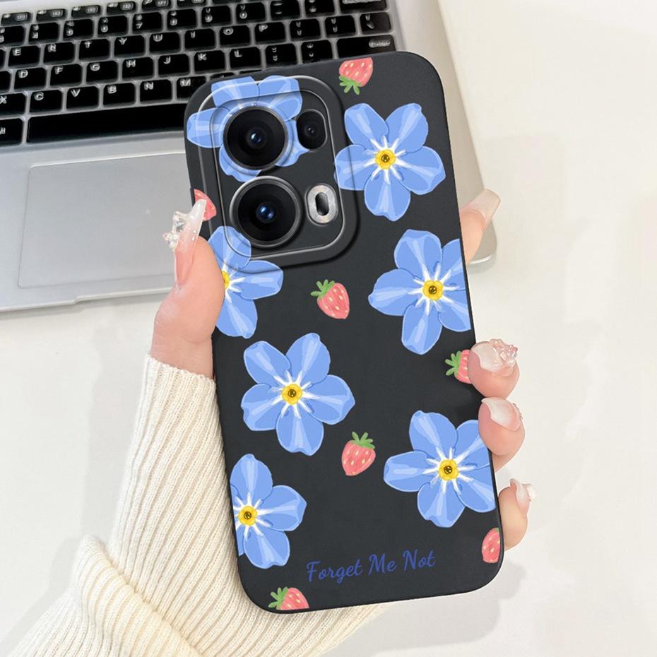 Cute Cartoon Phone Case For OPPO Reno13 Pro / Reno13 / Reno13 F 4G 5G Soft Silicone Protective Cover For Oppo Reno 13 13F 13Pro