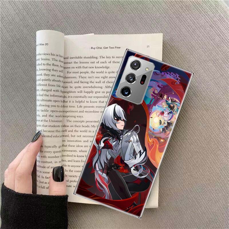 Arlecchino Genshin Impact Phone Case For Samsung A15 A25 A35 A55 A13 A23 A33 A53 Galaxy A05S A51 A71 A41 A70 A50 A40 A21 A31 A03