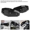 2PCS Motorcycle Hand Guard Protective Universal Polycarbonate Motorbike AccessoryBlack