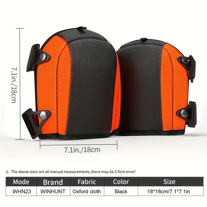 

1PAIR Professional Knee Pads for Work - Heavy Duty Foam Padded with Strong Double Strap with Adjustable Buckle, Working Knee Pads