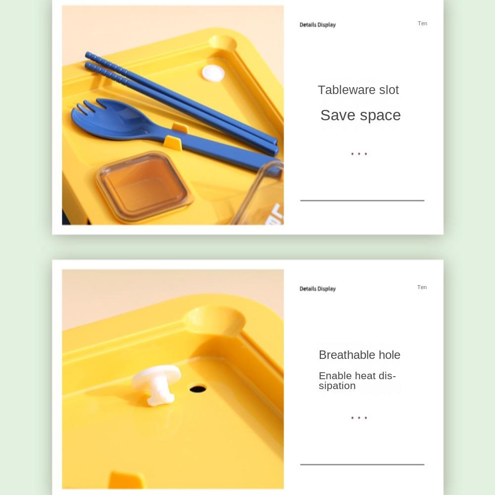 Simple Portable Lunch Box Portable Simple Lunch Box New Lunch Box with Cutlery