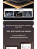 Men's Fitness Yoga Mat - Thick, Anti-slip, Shock-absorbing, Silent, Wide, and Soundproof for Home Exercise.
