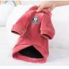 Soft Fleece Jacket Winter Hairball Pajamas Cat Hooded Hairball Coat Puppy Clothing Pet Clothes