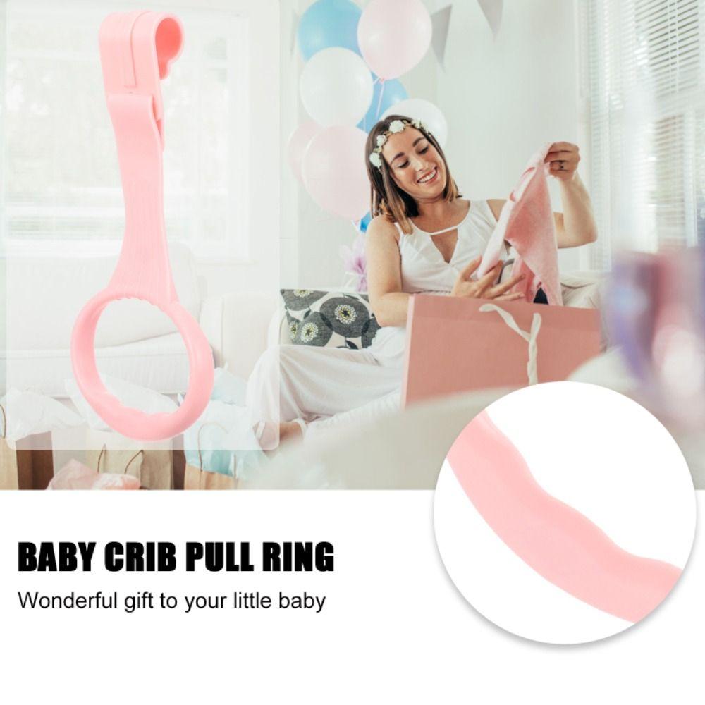 Plastic Children's Bed Pull Ring Hanging Ring Pull Ring for Playpen  Auxiliary Standing