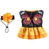 Pet Cosplay Costume Funny Clothes With Butterfly Wings Dogs All Sizes
