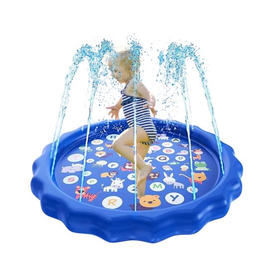 Dětské brouzdaliště Batolecí postřikovačový bazén Interaktivní dětská vodní postřikovací podložka Venkovní vodní hrací podložka na zahradu trávník