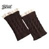 Calf Covers for Winter Socks Trim Knitted Pair Lace Boots 1 Thick Keep Warm Over-the-Knee