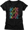 ACDC Trio Multi Colored Women's T Shirt Unisex T-Shirt