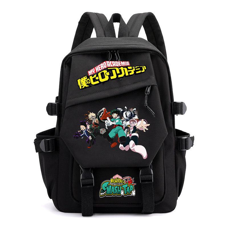 My Hero Academy School Bag Children's Backpack Elementary School Bag Male Female Junior High School Student College Student Campus Backpack