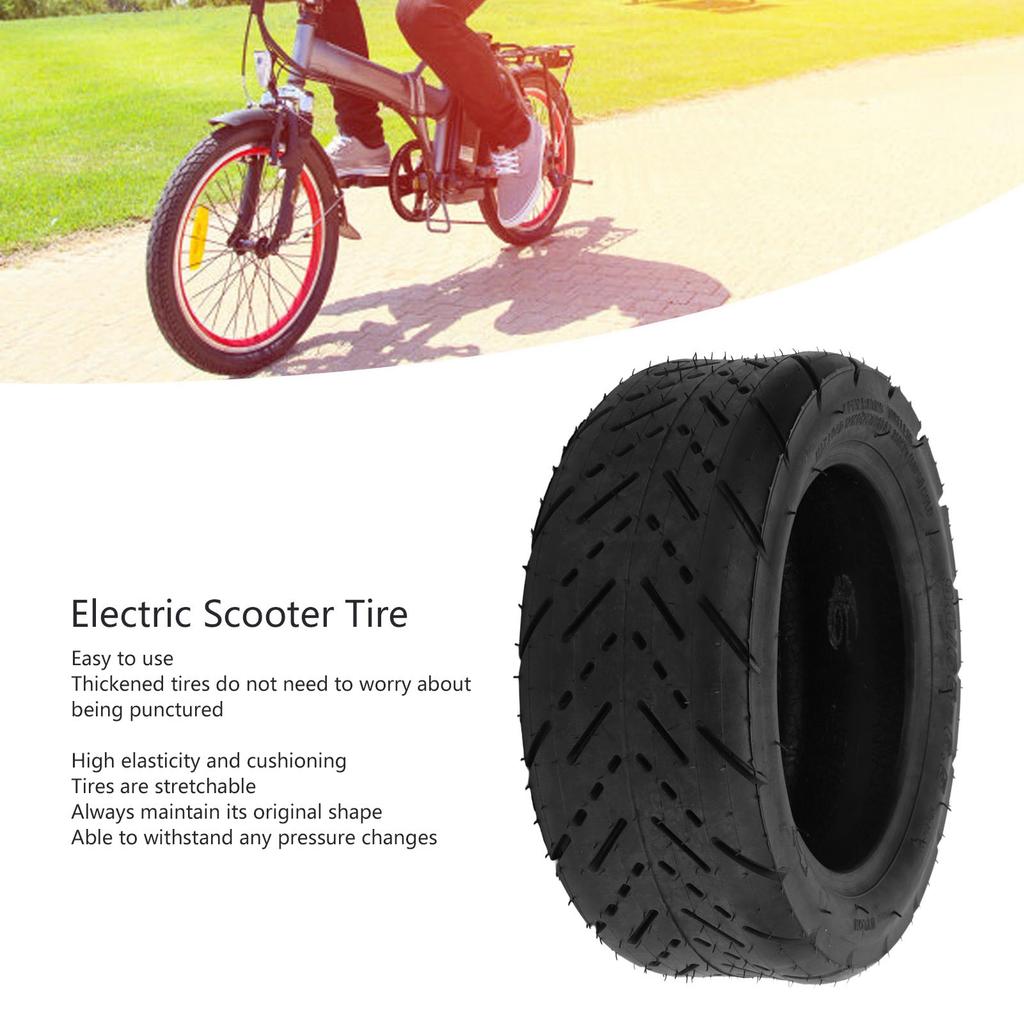 90X65 6.5 Electric Scooter Tire Rubber Tyre Replacement Thickened Rubber Tyre for Electric Bike Scooter
