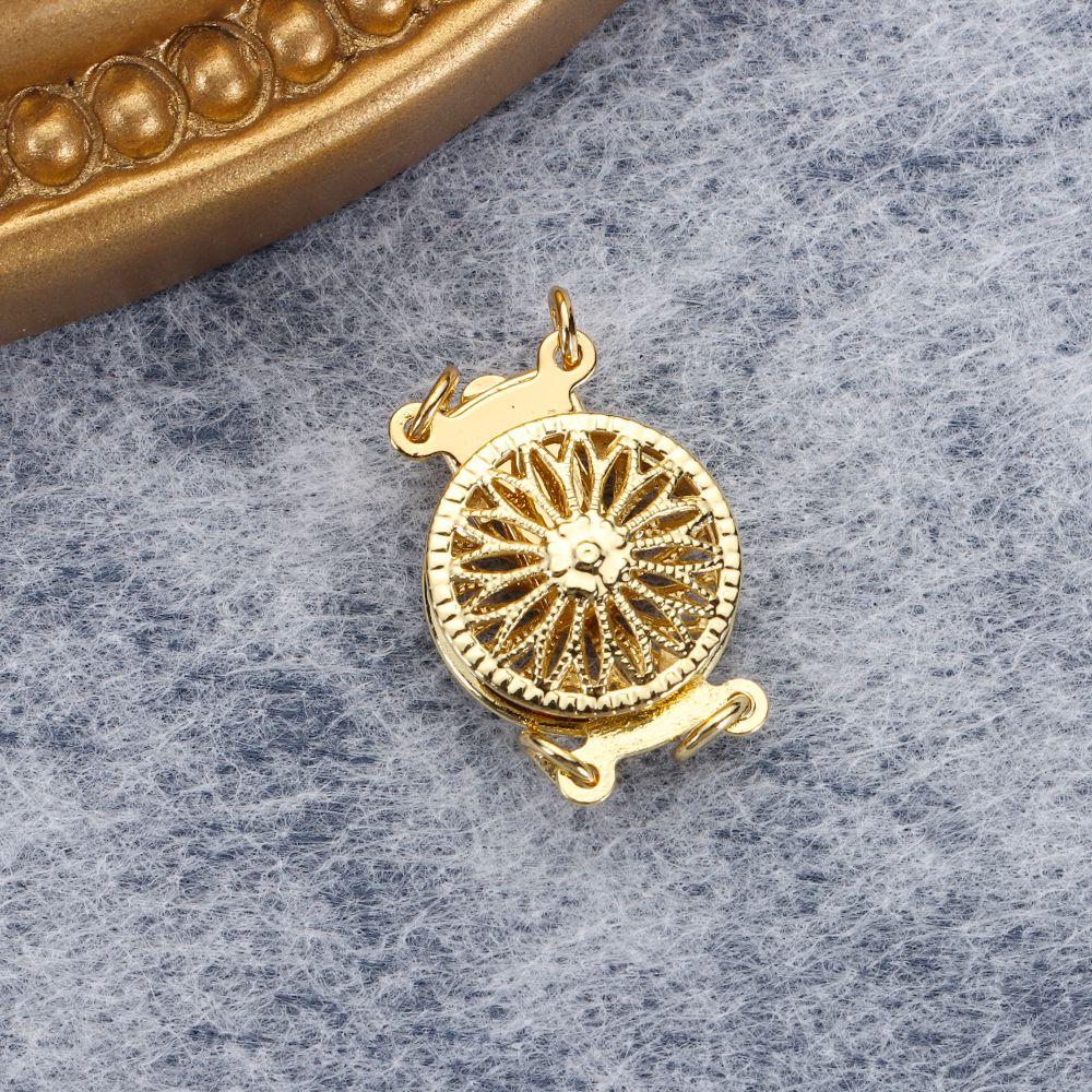 Gold Color Silver Color Layered Clasps with Lobster Layering Clasp Multiple Bracelet Lock Connectors