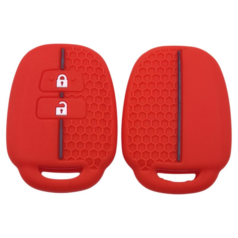 Soft Silicone Case for Toyota Camry/Corolla/Vios 2-Button Remote